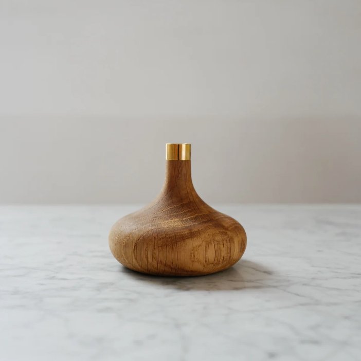 Oak Candle Holder - Homebody Denver