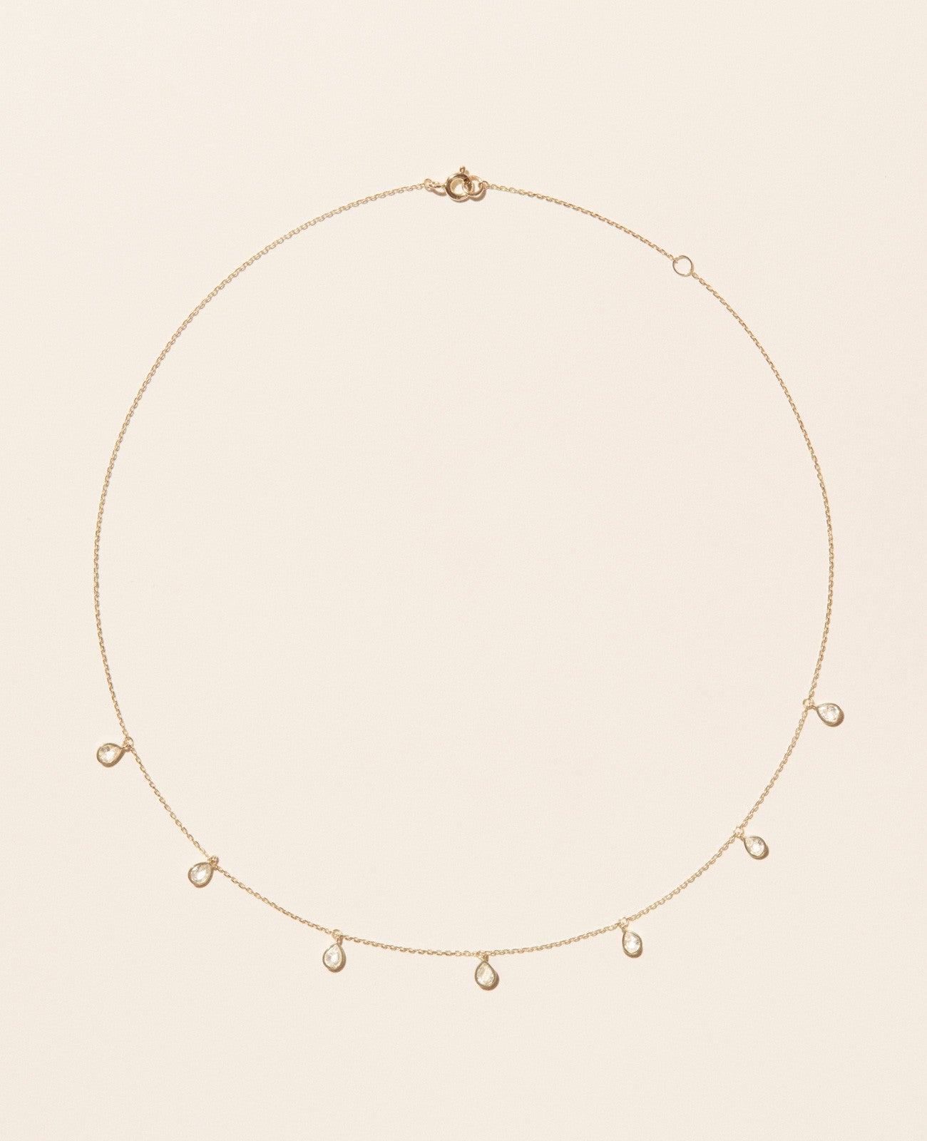 Pascale Monvoisin PALERME Necklace White Sapphire
