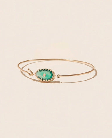 Pascale Monvoisin Orso Bangle Bracelet, 9 Carats Yellow Gold - Homebody Denver