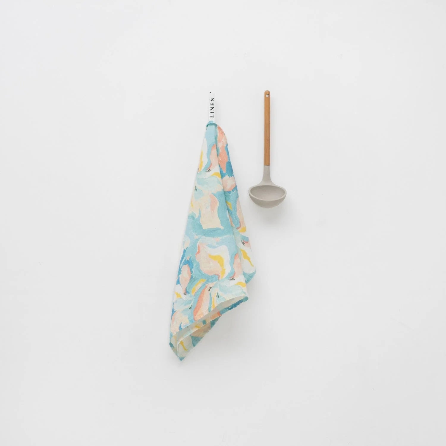 100% Lithuanian Linen Printed Kitchen Towel