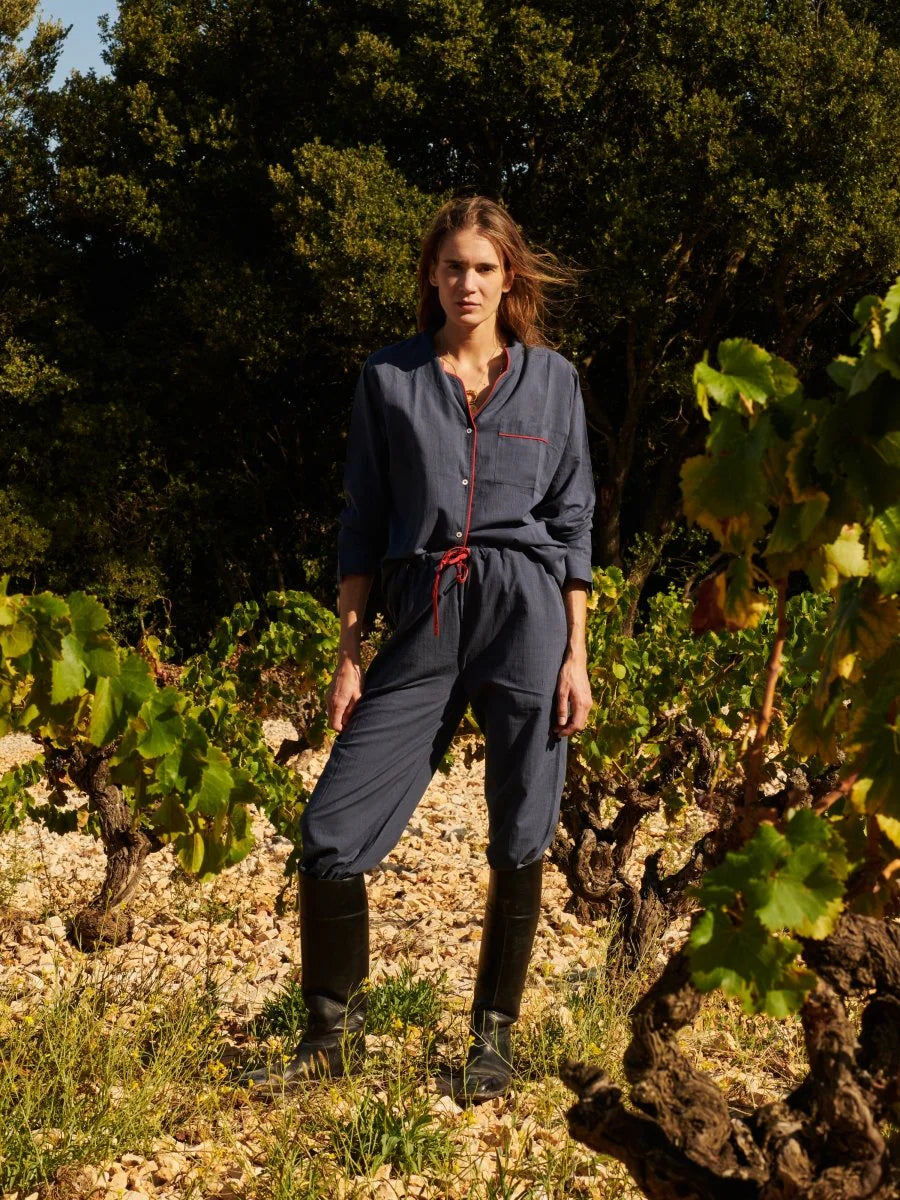 Ladies Cotton Pajama Set