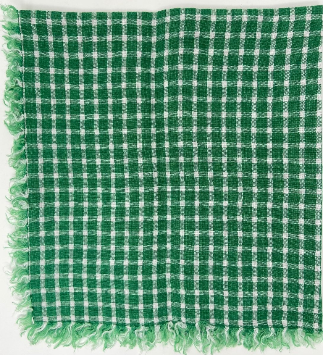 Set of 4 100% Linen Napkins in Prints with Fringe - Homebody Denver