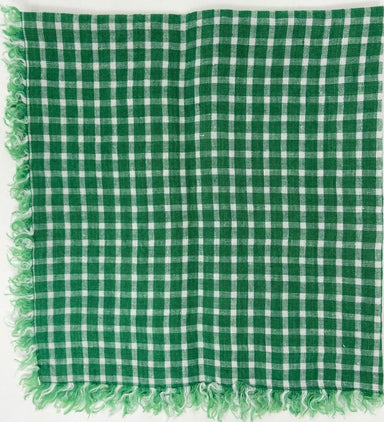 Linge Particulier Set of 4 100% Linen Napkins in Prints with Fringe - Homebody Denver