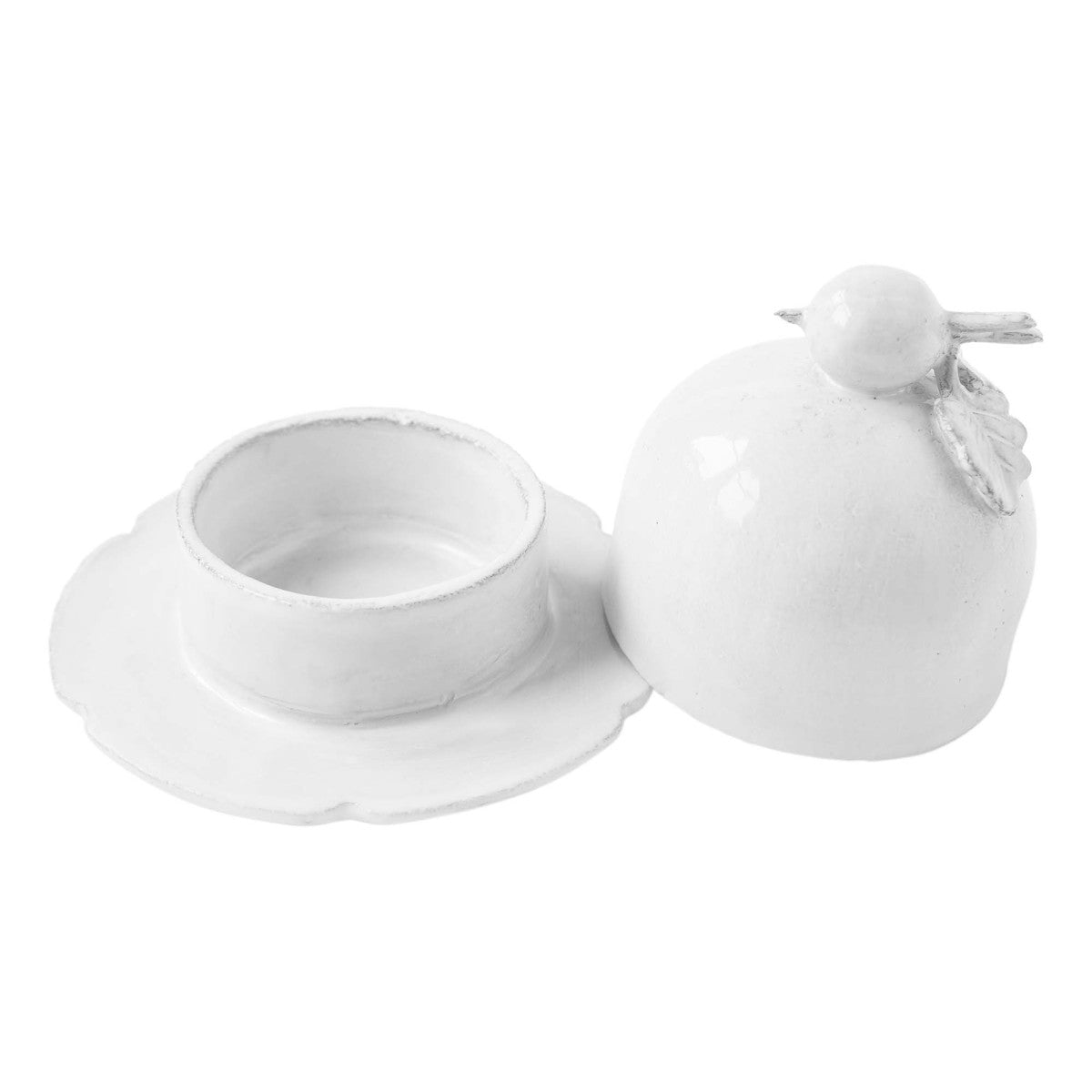 Astier de Villatte Small Radish Butter Dish