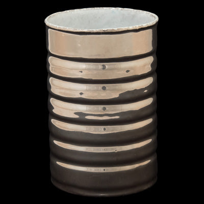Astier de Villatte Small Conserve Vase in Platinum