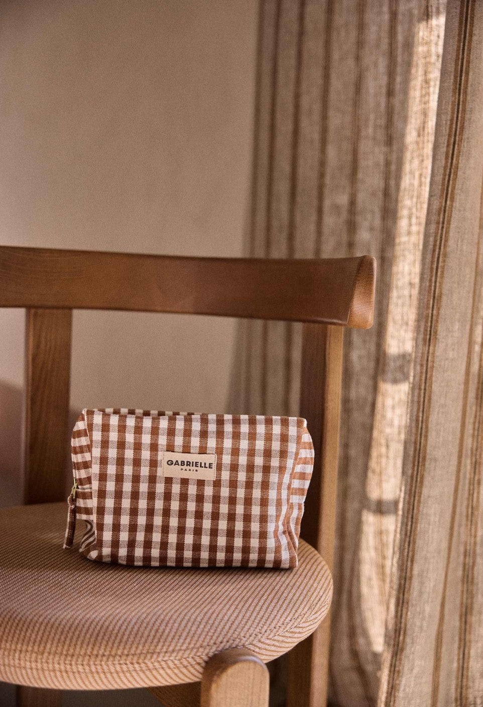 Toiletry Pouch 9"long x 4 1/4"deep x 5 3/4"high