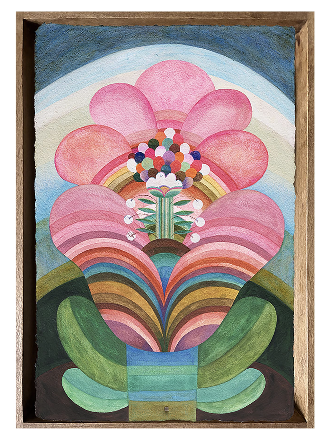 Caroline Rennequin Framed Painting 28.74" x 43.31"