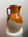 Vintage Burnt Orange and Green Terracotta Pitcher, South of France - Homebody Denver