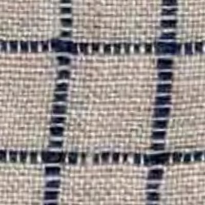 100% Linen Euro Sham 65 x 65 cm - Jeans and Stripes Collection - Homebody Denver