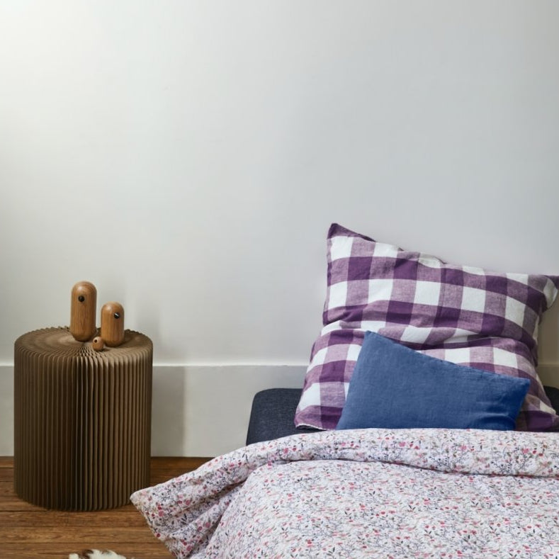 100% Linen Euro Sham 65 x 65 cm - Print Collection - Homebody Denver