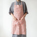 100% Lithuanian Printed Linen Apron - Homebody Denver