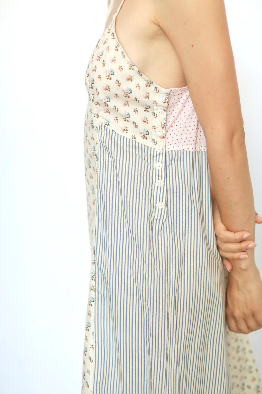 100% Organic Cotton Slip with Buttons - Homebody Denver