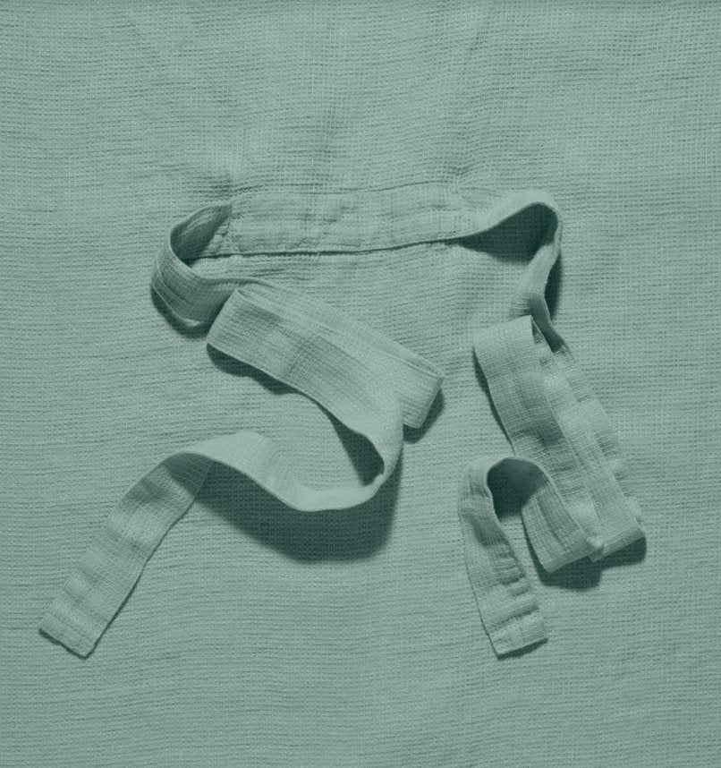 100% Washed Linen Kimono Robe - OS - Homebody Denver