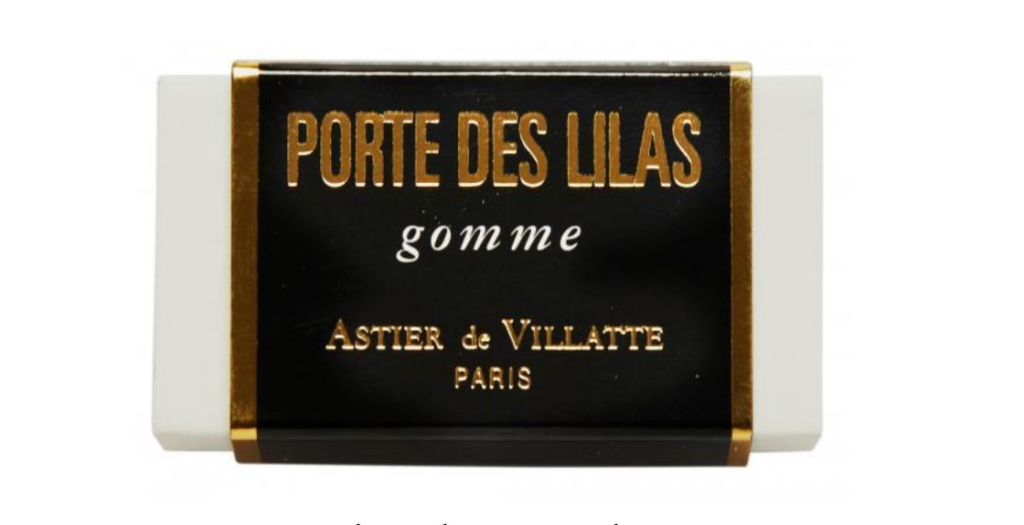 Astier de Villatte Scented Eraser - Homebody Denver