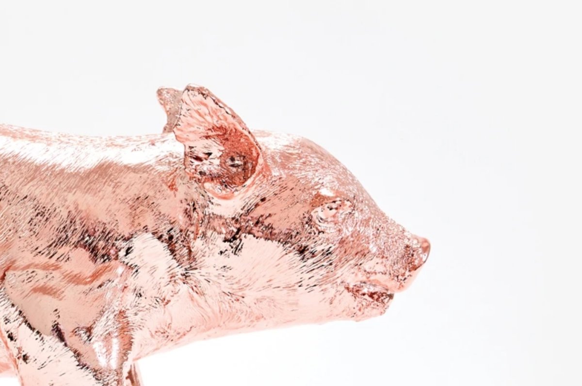 Bank in the Form of a Pig - Homebody Denver