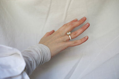 Beatriz Palacios, White Mourning Ring - Homebody Denver
