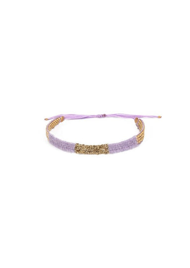 Bracelet Sophie 3 Rangs Réglable Alpaga - Homebody Denver