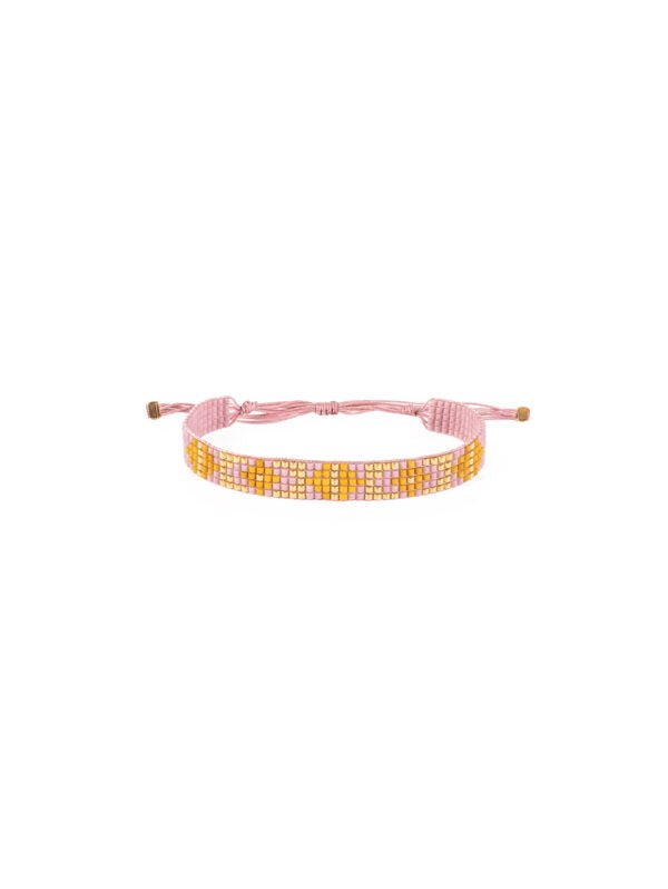 Bracelet Theodora, 5 Lines of Japanese Beads - Homebody Denver