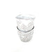 Ceramic Egg Cup Red Clay/White Glaze (326) - Homebody Denver