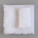 Cotton Belgian Waffle Fringed Hand Towel - Homebody Denver