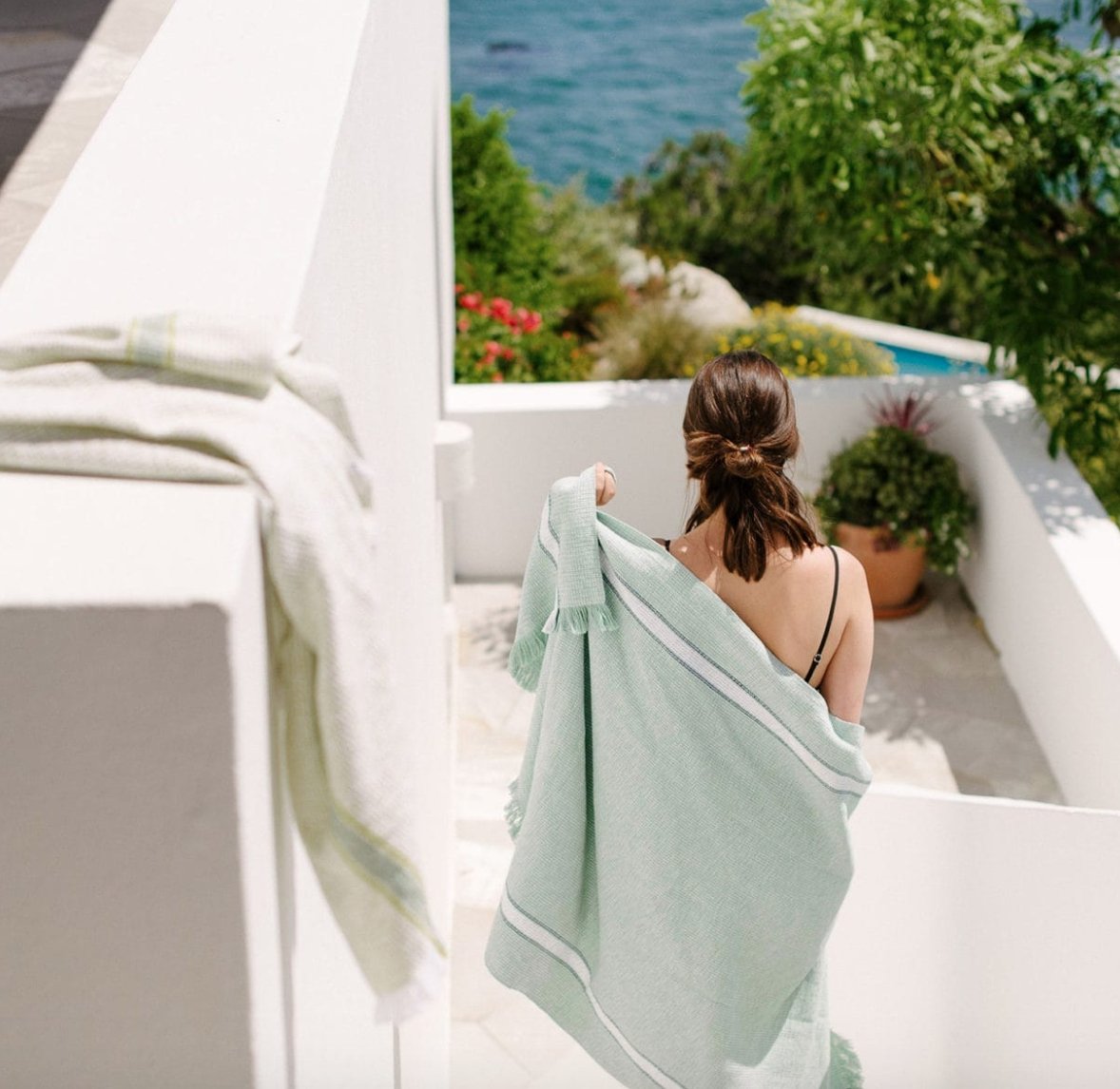 Cotton Speckled Summer Towel - Homebody Denver