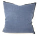 Maison de Vacances Cushion Vice Versa Black Line Stone Washed Linen Black Line 50 x 50 cm - Homebody Denver