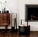 Emma Basket Noir and Brass - Homebody Denver