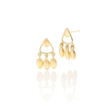 Fiore Wylde Pair Sundrop Petite Priestess Earrings 18kt. Yellow Gold - Homebody Denver