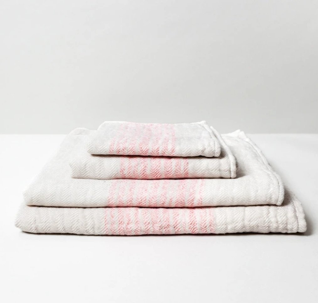 Flax Line Bath Towel XL - Homebody Denver