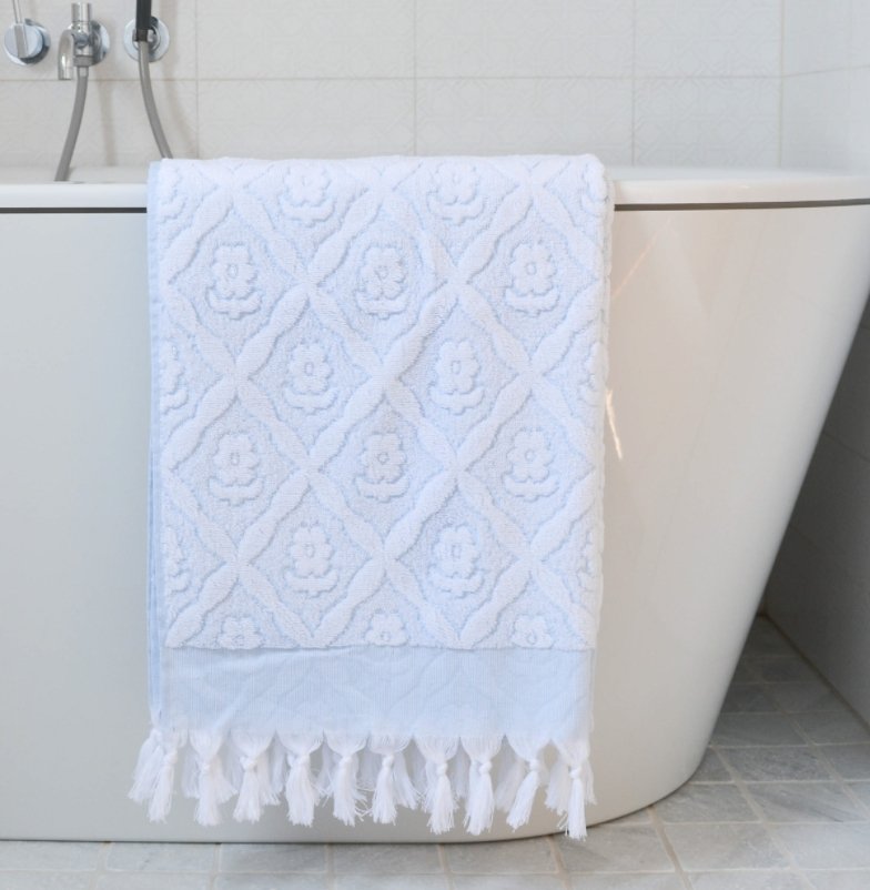 Flower Bath Towel - Homebody Denver