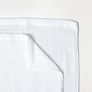 Gauze Towel (M), White, Hand Towel - Homebody Denver