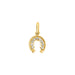 Gigi Clozeau Horseshoe 9 Diamond Pendant 18kt. - Homebody Denver