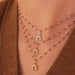 Gigi Clozeau Horseshoe 9 Diamond Pendant 18kt. - Homebody Denver
