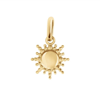 Gigi Clozeau Sun Pendant 18K Gold - Homebody Denver