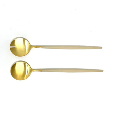 GOA Matte Gold Salad Set - Homebody Denver