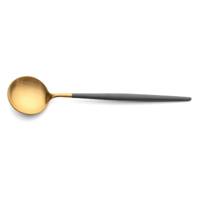 GOA Matte Gold Serving Spoon - Homebody Denver