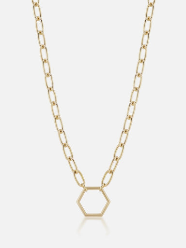 Harwell Godfrey 18" Thick 18karat Solid Gold Foundation Necklace - Homebody Denver