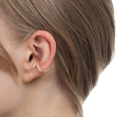 Hirotaka Single Octagon Ear Cuff S - Homebody Denver