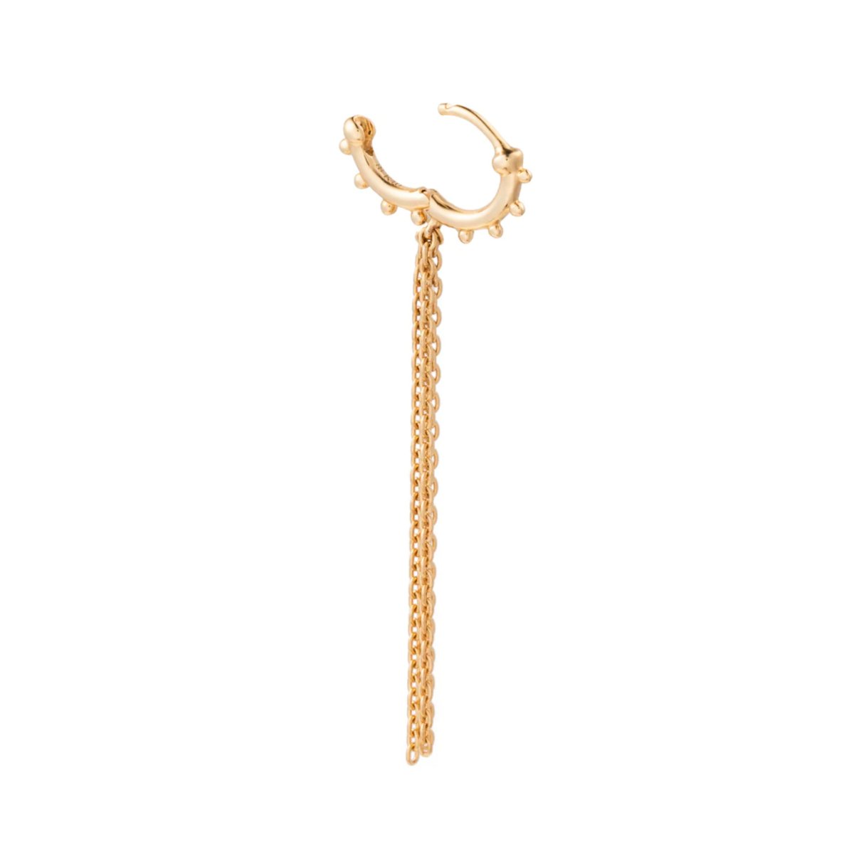 Hirotaka Single Sea Anemone Chain Earring - Homebody Denver