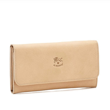 Il Bisonte Cowhide Long Wallet with Flap, SCW009 - Homebody Denver