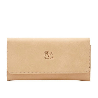 Il Bisonte Cowhide Long Wallet with Flap, SCW009 - Homebody Denver