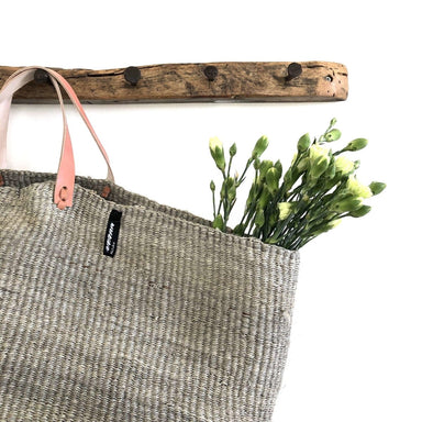Kiondo Market Basket, Light Grey, Large - Homebody Denver