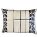 Linen Cotton Floral Stripes Cushion 20" x 28" - Homebody Denver