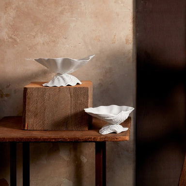 L'Objet Neptune Bowl, White, Medium - Homebody Denver