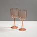 Luisa Tinted Chalice Wine Glass - Homebody Denver