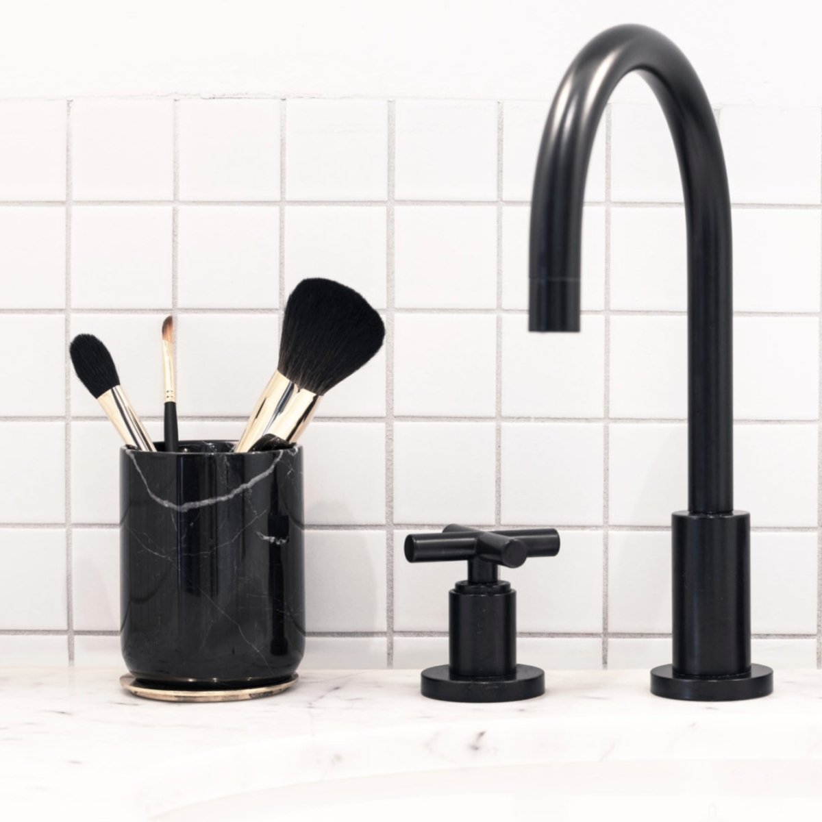 Marble "Classic" Toothbrush Holder - Homebody Denver