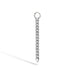 Maria Tash, Single 18mm Diamond and Sapphire Eternity Bar Charm, 18kt. - Homebody Denver