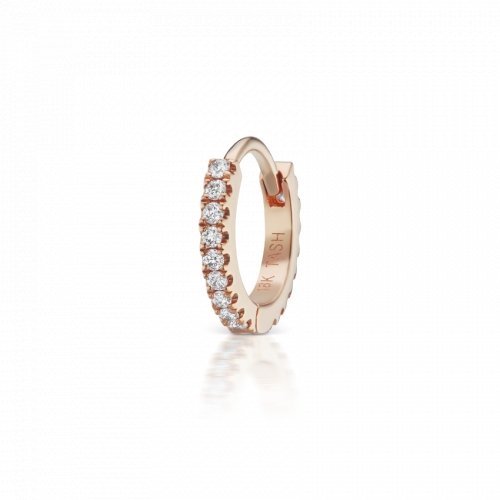 Maria Tash Single 6.5mm Diamond Eternity Ring, 18K - Homebody Denver