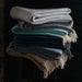 Merino/Cashmere Herringbone Throw - Homebody Denver