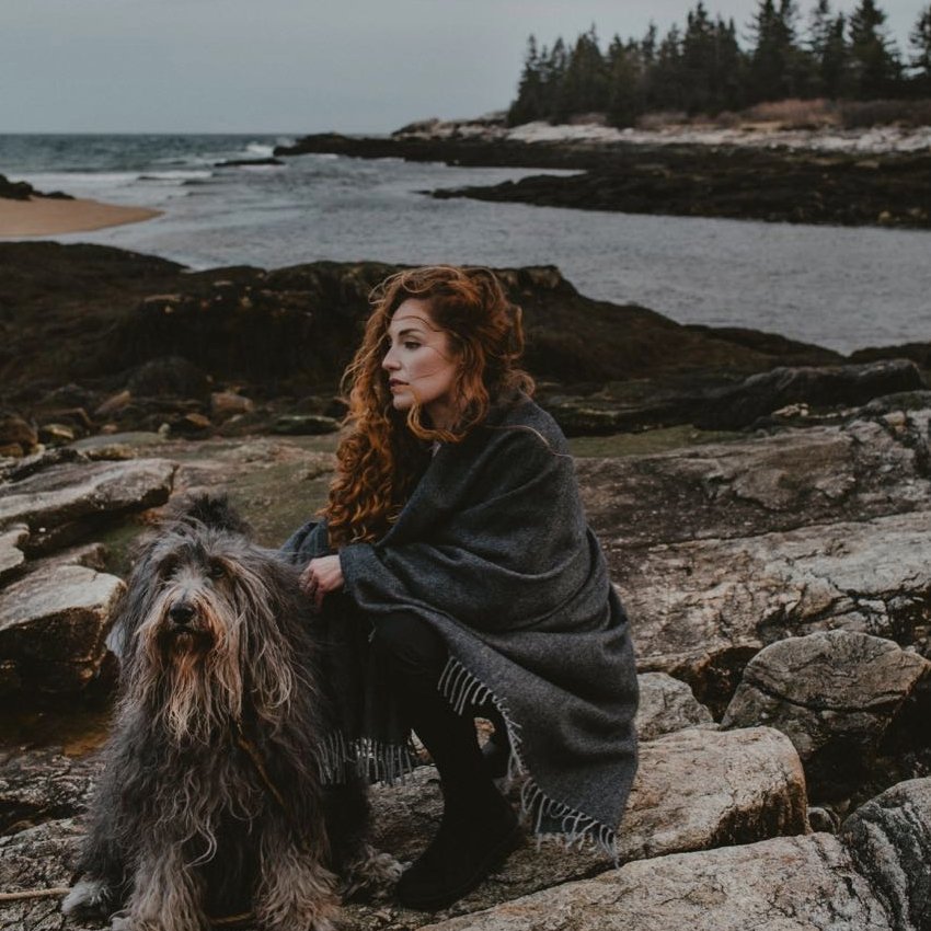 Merino/Cashmere Herringbone Throw - Homebody Denver